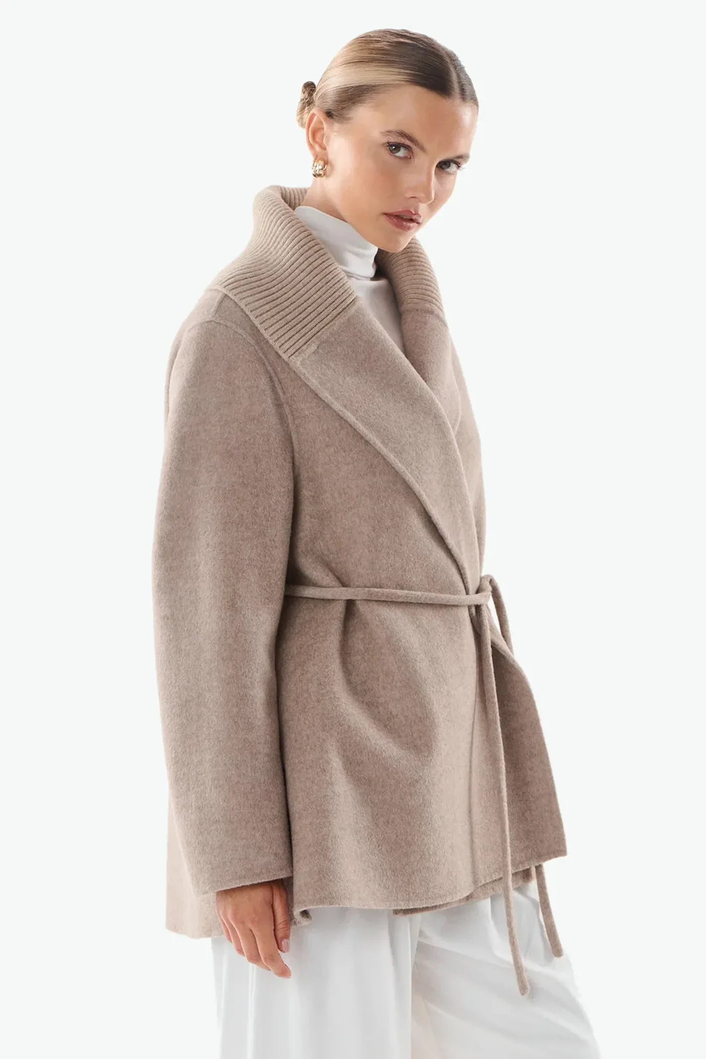 Fashion: een vest in wol- en kasjmiermix